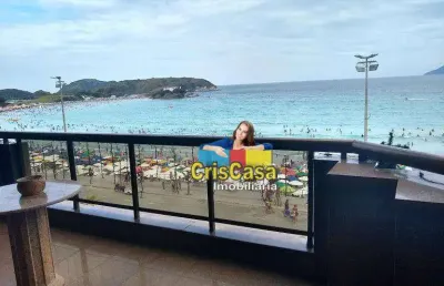 Apartamento, 160 m² - venda por r$ 3.500.000,00 ou aluguel por r$ 12.950,00/mês - centro - cabo frio/rj