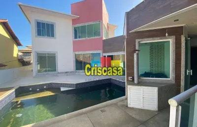 Casa com 4 dormitórios à venda, 210 m² por r$ 930.000,00 - peró - cabo frio/rj