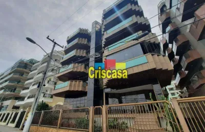 Apartamento com 4 dormitórios à venda, 210 m² por r$ 3.100.000,00 - centro - cabo frio/rj