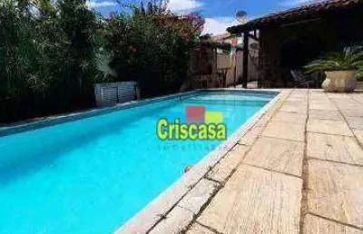 Casa com 3 dormitórios à venda, 100 m² por r$ 750.000,00 - parque burle - cabo frio/rj
