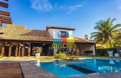 Casa com 9 dormitórios à venda, 671 m² por r$ 7.500.000,00 - são bento - cabo frio/rj