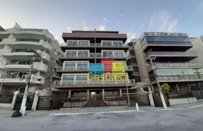 Cobertura com 4 dormitórios à venda, 200 m² por r$ 1.600.000,00 - centro - cabo frio/rj