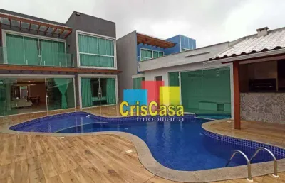 Casa com 5 dormitórios à venda, 535 m² por r$ 4.800.000,00 - ogiva - cabo frio/rj