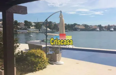 Casa com 4 dormitórios à venda, 485 m² por r$ 5.900.000,00 - passagem - cabo frio/rj