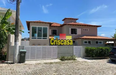 Casa com 3 dormitórios à venda, 470 m² por r$ 6.890.000,00 - passagem - cabo frio/rj