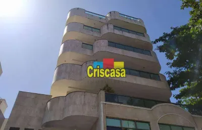 Apartamento com 3 dormitórios à venda, 160 m² por r$ 1.500.000,00 - centro - cabo frio/rj