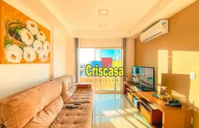 Apartamento com 3 dormitórios à venda, 105 m² por r$ 650.000,00 - braga - cabo frio/rj