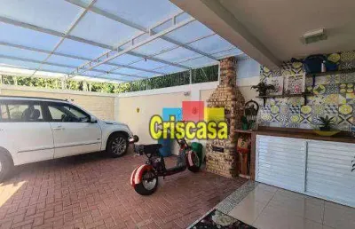 Casa com 3 dormitórios à venda, 127 m² por r$ 800.000,00 - palmeiras - cabo frio/rj
