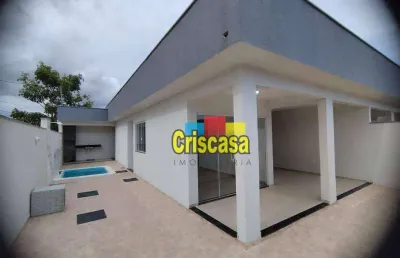 Casa com 2 dormitórios à venda, 65 m² por r$ 320.000,00 - guriri - cabo frio/rj