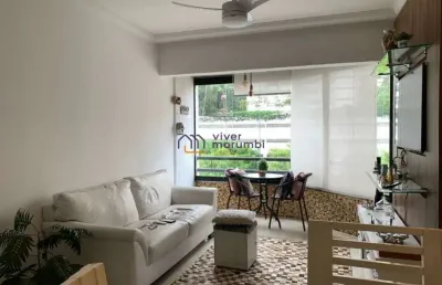 Apartamento com 3 quartos à venda na rua eduardo ambuba, --, vila andrade, são paulo, 90 m2 por r$ 550.000