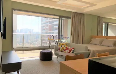 Apartamento com 1 quarto à venda na Rua Nova York, --, Brooklin, São Paulo