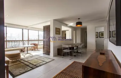 Apartamento 122m2 mobiliado para locação no jardim paulista