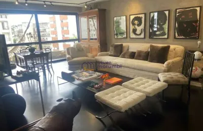 Real parque apto 293 m2  terraço com vista panorâmica 3 suites  3 vagas próximo a marginal pinheiros
