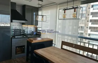Apartamento com 3 quartos à venda na rua celso ramos, --, vila andrade, são paulo, 78 m2 por r$ 780.000