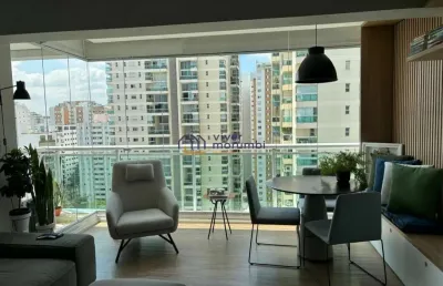 Apartamento no campo belo. 1 dormitório, 1suite, 1 vaga. mobiliado