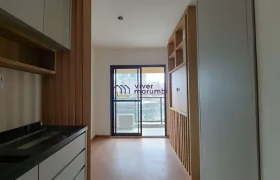 Apartamento com 1 quarto para alugar na Rua Abará, --, Brooklin, São Paulo