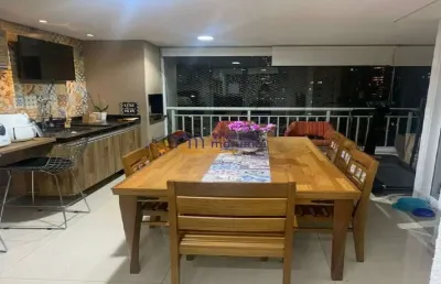 Apartamento 177m 3 suítes reformado varanda gourmet