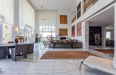 Penthouse duplex com vista espetacular para parque burle marx, palácio tangará e linha da cidade!