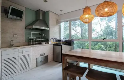 Apartamento com 4 quartos à venda na Rua Itapaiuna, --, Panamby, São Paulo