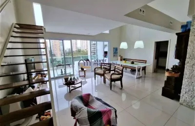 Apartamento duplex, panamby, 202 m², quatro suítes.
