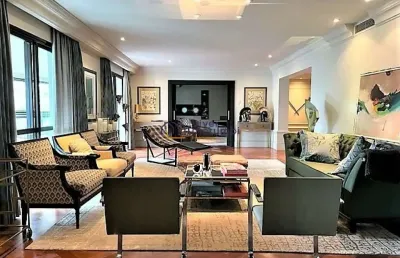 Apartamento no villaggio panamby - 4 suítes - 5 vagas