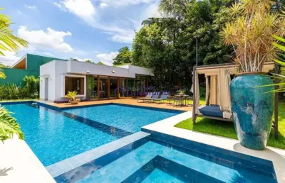 Casa em condomínio de alto padrão no alto da boa vista - 5 suítes