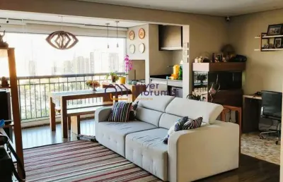 Apartamento com 3 quartos para alugar na Rua Bacaetava, --, Brooklin, São Paulo