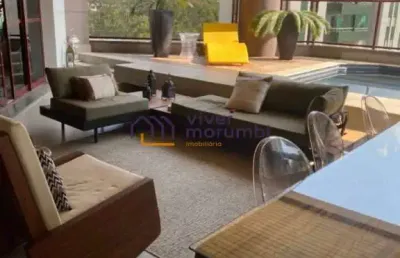 Apartamento com 4 quartos à venda na rua doutor oscar monteiro de barros, --, morumbi, são paulo, 450 m2 por r$ 3.200.000