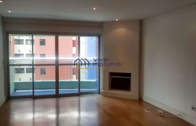 Apartamento no real parque com 134m², 3 dormitórios e 3 vagas de garagem