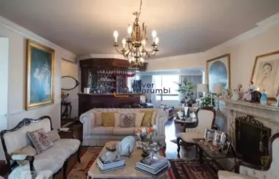 Apartamento com 4 quartos à venda na rua edson, --, campo belo, são paulo, 280 m2 por r$ 2.330.000