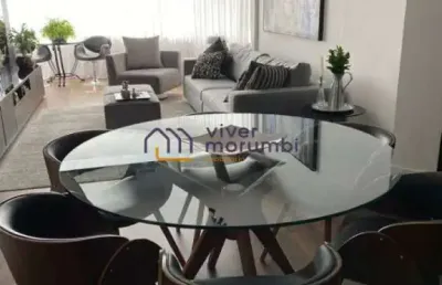 Apartamento com 2 quartos à venda na rua barão do triunfo, --, brooklin, são paulo, 116 m2 por r$ 1.450.000