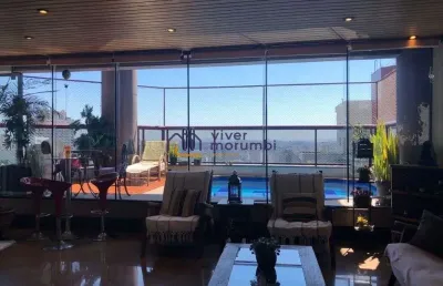 Aceita permuta 50% -. alto padrão - penthouse - 450 metros       au, 4 suites