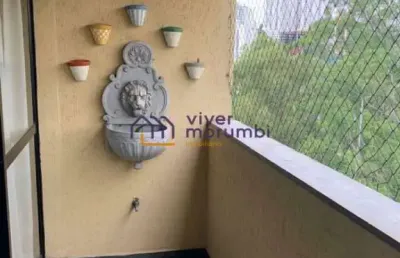 Apartamento com 3 quartos à venda na rua deputado laércio corte, --, panamby, são paulo, 163 m2 por r$ 980.000