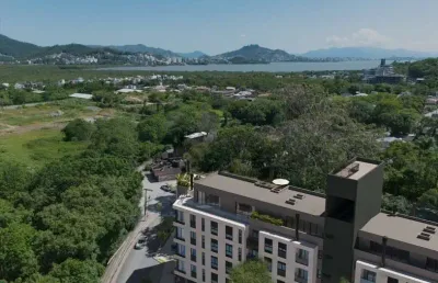 Cobertura para venda em florianópolis, cacupé, 2 dormitórios, 2 suítes, 3 banheiros, 2 vagas