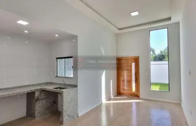 Open house vende casa de 3 quartos sendo 1 suíte com closet, piscina