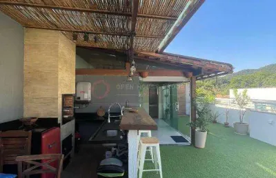Open house vende- cobertura duplex com 2 quartos em itaipu