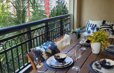 Open house vende ritz 500, uma grife no jardim icarai, lindo  de frente sol da manha moveis florens