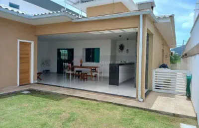 Open house vende casa 183mº de área construída no cond. alpha ville - marica, 03 quartos, 03 banhei