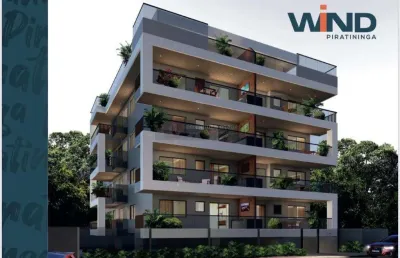 Open house vende wind piratininga  2 suites a 100 metros da praia!