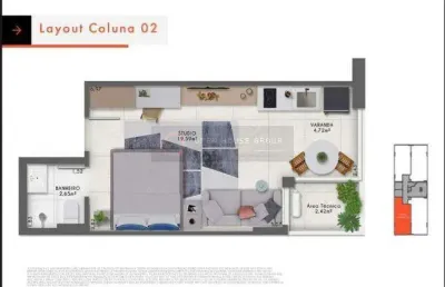Open house vende loft em icaraí (entre r. gavião peixoto e av. roberto silveira)