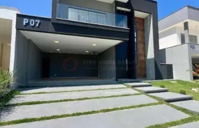 Open house vende casa 3 quartos condomínio alphaville 1