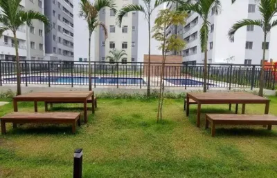 Opne house vende apartamento com 2 quartos e garagem no rio do ouro