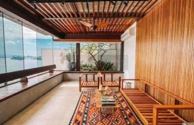 Cobertura triplex frente mar - sofisticação, 3 suítes, piscina e 2 áreas gourmet