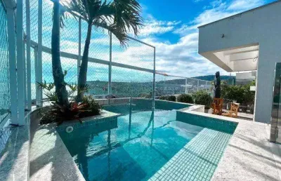 Cobertura linear em charitas, no harmony com vista panorâmica, 4 quartos, piscina e área gourmet!!!