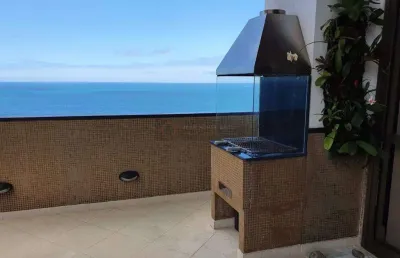 Open house vende | frente mar no posto 4  duplex de 310m² com 4 quartos e 3 vagas