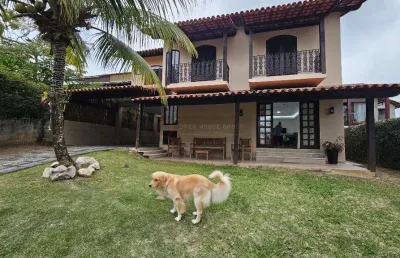 Open house vende: casa com 4 suítes e lazer completo no condomínio quintal dos arcos  badu, niterói