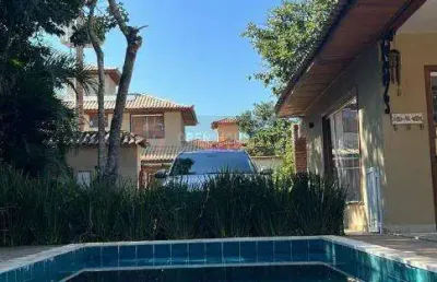 A  open  vende casa em condominio de alto luxo em buzios  - manguinhos , 4 suítes  passos do mar