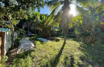 Open house vende terreno plano de 500m²  com casa em serra grande