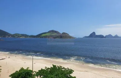 Open house vende, praia de icarai, no miolo, frontal mar um luxo, 3 quartos andar alto, , exclusivo