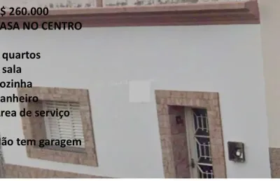 Casa para venda em bragança paulista, vila aparecida, 2 dormitórios, 1 banheiro